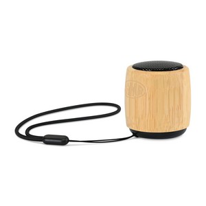 [102610-231] Reed Mini Circle Wireless Speaker - Bamboo