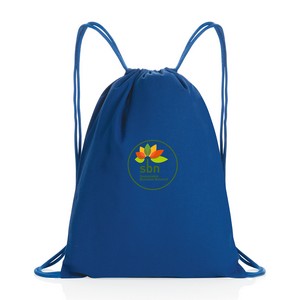 [102627-532] Impact AWARE™ Recycled Cotton Cinchpack 145g - Blue