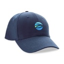 Impact 6 Panel 280gr Recycled Cotton Cap - AWARE™ - Navy