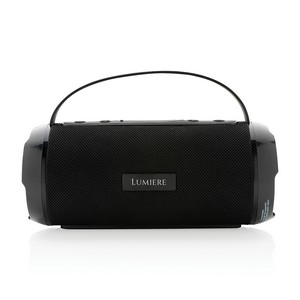 [102638-001] Recycled Plastic Soundboom Waterproof 6W Speaker - Black