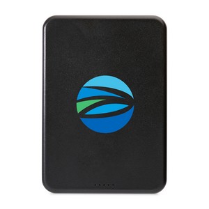 Magnetix Recycled Plastic 5000 mAh Magnetic Powerbank - Black