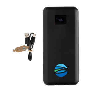 [102643-001] Gridley rPlastic 20000 65W Laptop Powerbank - Black