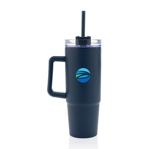 [102651-407] Tana Plastic Tumbler with Handle 900ML - Navy