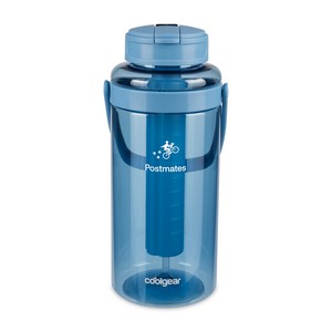 [102684-228] Cool Gear® Orlando Bottle with Freezer Stick - 64 Oz. - Elemental Blue