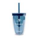 Cool Gear® Oasis Straw Bottle - 14 Oz. - Elemental Blue