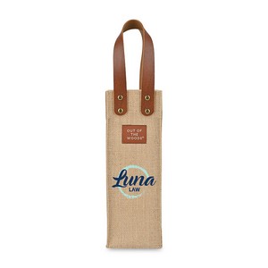 Out of the Woods® Jute Wine Tote - Natural