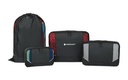 American Tourister® Zoom Turbo Recycled rPET 4 Piece Packing Cube Set - Black