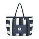 Bayside Recycled Cotton Boat Bag - AWARE™ - Bayside Stripe