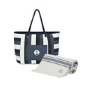 Bayside Boat Bag & Towel Set - Bayside Stripe