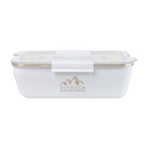 RIGWA® Travel Bento Box 9x6 - White