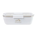 RIGWA® Travel Bento Box 9x6 - White