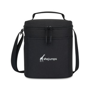 [102749-001] Aviana™ Rowan Recycled Nylon Lunch Cooler - AWARE™ - Black