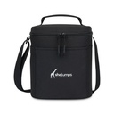 Aviana™ Rowan Recycled Nylon Lunch Cooler - AWARE™ - Black