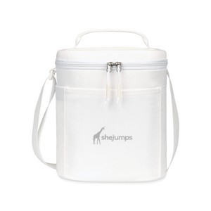 Aviana™ Rowan Recycled Nylon Lunch Cooler - AWARE™ - Marshmallow