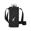 Aviana™ Rowan Recycled Nylon Bottle Sling - AWARE™ - Black