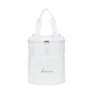 Aviana™ Rowan Recycled Nylon Tote Pack Cooler - AWARE™ - Marshmallow