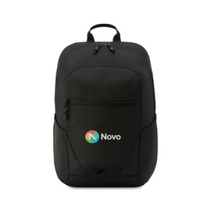 [102785-001] Peak Recycled rPET Laptop Backpack - Black
