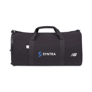 [102912-001] New Balance® Recycled Cotton Canvas Duffel - Black