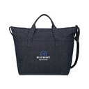 Recycled Cotton Weekender Tote - AWARE™ - Indigo Denim
