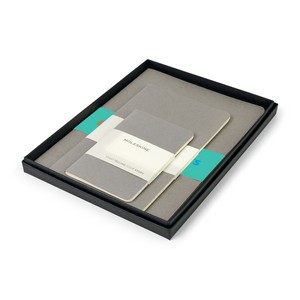 Moleskine® Assorted Cahier Gift Set - Pebble Grey