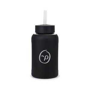 Axis Glass Straw Bottle - 21 Oz. - Black