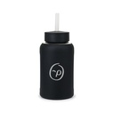 Axis Glass Straw Bottle - 21 Oz. - Black