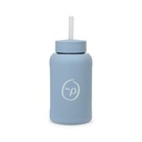 Axis Glass Straw Bottle - 21 Oz. - Slate Blue