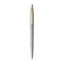 Parker Jotter London Stainless Steel Ballpoint - Stainless Steel-Gold Trim