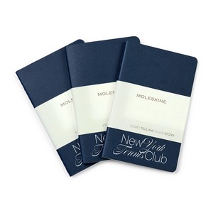 [102971-402] Moleskine® Pocket Cahier 3-Pack - Sapphire Blue