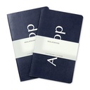 Moleskine® Large Volant 2-Pack - Navy Blue