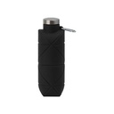 Clix Collapsible Silicone Bottle w/ Carabiner - 23 Oz. - Black