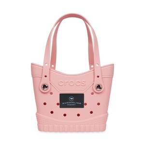 [103009-Q40] Crocs™ Classic Small Tote - Powder Pink - Black