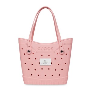 [103010-Q41] Crocs™ Classic Medium Tote - Powder Pink - White