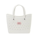 Crocs™ Classic Large Tote - White - Powder Pink