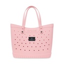 Crocs™ Classic Large Tote - Powder Pink - Black