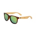 CapeShades Recycled Bamboo Sunglasses Tortoise Frame - Green