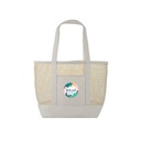 Canvas Mesh Tote - Natural