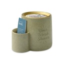 Modern Sprout Ember Earth Candle + Planter - Pebble- Photosynthesis