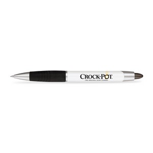 [103100-001] Paper Mate® Element White Barrel - Black Ink - Black