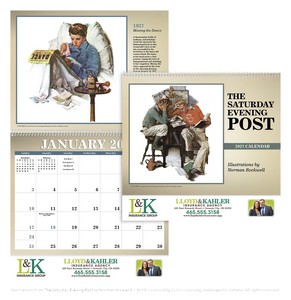 Triumph® Calendars The Saturday Evening Post Illustrations by Norman Rockwell Calendar