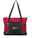 Select Zippered Tote - Red