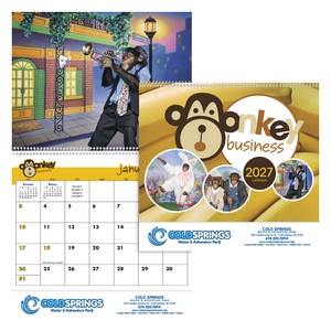 Triumph® Calendars Monkey Business Calendar