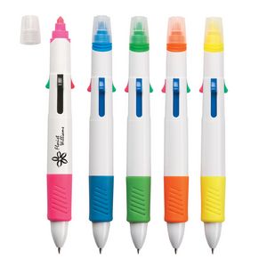 [340] Quatro Pen With Highlighter