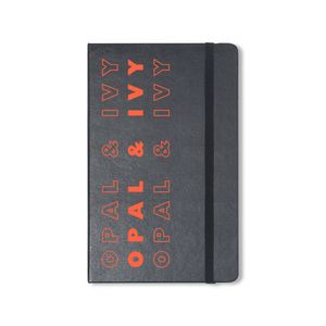 [40060] Moleskine® Hard Cover Ruled Large Notebook - Black