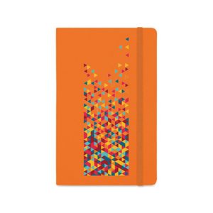 [40160] Moleskine® Hard Cover Ruled Large Notebook - True Orange