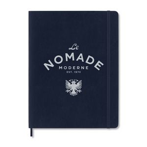 Moleskine® Soft Cover Ruled X-Large Notebook - Sapphire Blue