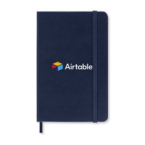 [40713] Moleskine® Hard Cover Ruled Pocket Notebook - Sapphire Blue