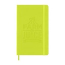 Moleskine® Hard Cover Ruled Large Notebook - Lemon Green