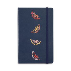 [46060] Moleskine® Hard Cover Ruled Large Notebook - Navy Blue