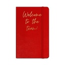 Moleskine® Hard Cover Ruled Large Notebook - Scarlet Red